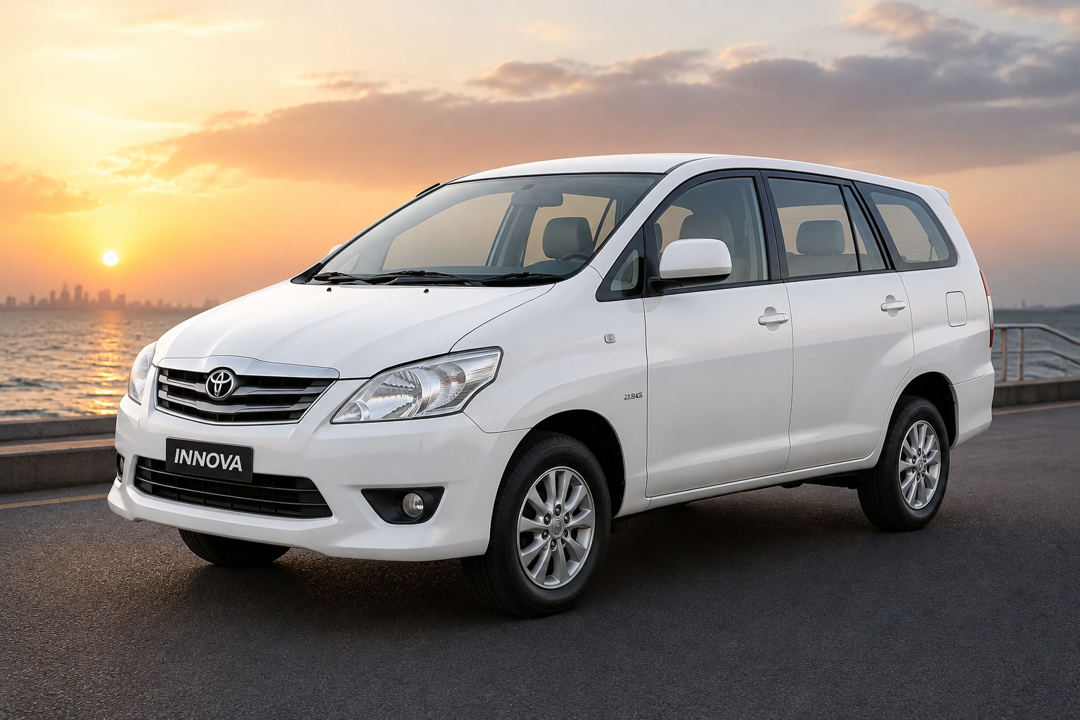 Luxury SUV Innova Crysta Airport Cab
